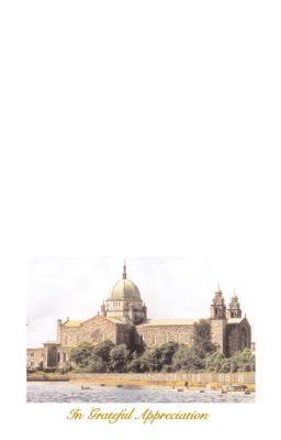 Galway Cathedral Irish Memorial Thank You Card