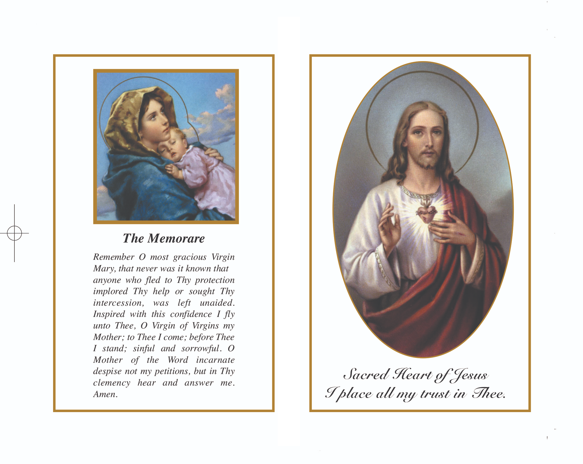 Madonna and Sacred Heart