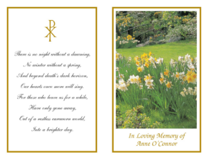 Daffodil Card